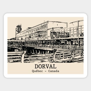 Dorval - Québec Magnet